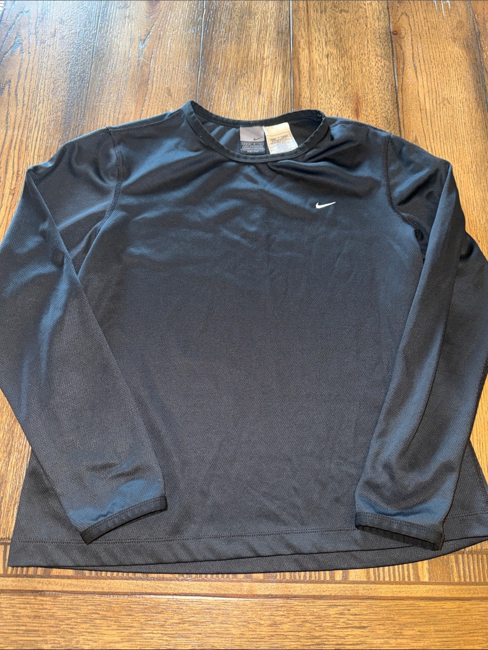 Nike Black Long Sleeve Dri-FIT Training Top